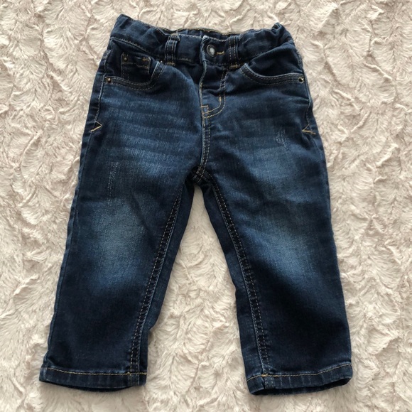 Cat & Jack Kids Blue Relaxed Fit Jeans - Picture 1 of 4